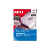Boîte 500 feuilles étiquette blanche ilc 70x37 01783 apli