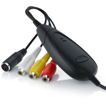 Aplic - Usb Grabber Zur Audio Video Konvertierung - Videokonverter - Vhs - Videoadapter Zur Nachbearbeitung