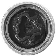 Audi - Aplicable a casquillo de tornillo antirrobo 806/F de 17 mm.