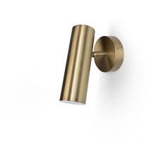 Aplique de pared en bronce mate