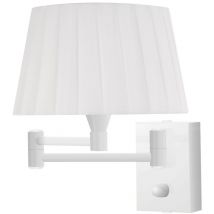 Aplique de pared articulado blanco - guerty