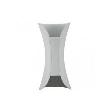 Senko - Aplique barredor de pared 10w 4000k dickens blanco 950lm 20x10x9 cm ip65 aluminio