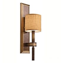 Elstead - Celestial 1 ljus inomhusvägglampa brons, beige, E14