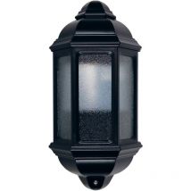 Dopo - Aplique clásico medi Tinted glass IP44 E27 42W Negro