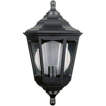 Aplique clásico clic-clac 6 Apply Medium IP44 E27 42W Negro