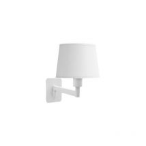 Aplique Cueza 1xe14 Blanco/blanco 24x15x28cm