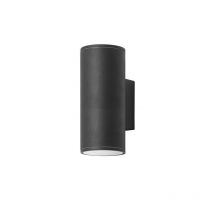 Leds-c4 - Aplique Ip54 Orion Double Emission Led 11.3W 3000K Negro 1135Lm