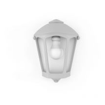 Fumagalli - Aplique De Pared Tipo Farol 'fabio' - E27 - IP55 - Gris