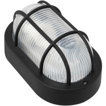 Applique murale de jardin E27 IP44 noire sans ampoule [BO-170-N]
