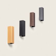 Efectoled - Aplique de Pared led 12W Metal Columbus s Negro