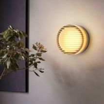 Aplique de Pared LED 5W Lámpara de Pared Interior Luz de Pared con Rayas de Agua Iluminación de Pared Transparente 1Pcs