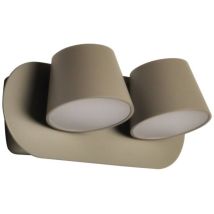 Barcelona Led - Aplique De Pared led Doble 'KOP-2' Orientable 12W - Gris