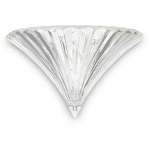 Santa - 1 encendedor de pared grande para interiores claro transparente con vidrio, E14 - Ideal Lux