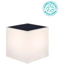 Licht-trend - wally Aplique solar. Dimensiones 18x18x18 cm. Luz fría led. Fabricado en España