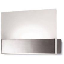 Leds-c4 - grok - Encendedor de pared pequeño para interiores led 1 luz níquel satinado