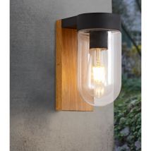 Brilliant - Aplique de exterior E27 max 40W haya Cabar