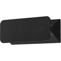 Forlight - Shape led Outdoor Up Down Wall Lamp Black, Warm-White 3000K, IP44