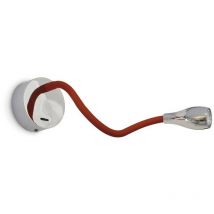 EXO - Aplique lector elfi Small led smd 2W 160lm CRI80 3000K Rojo