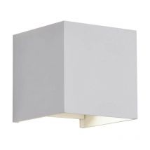 Wonderlamp - Aplique led de exterior Leva Blanco (2x5W - 3000K)