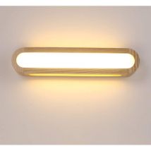 Soekavia - Aplique led de pared para interiores, lámpara de pared de madera regulable, aplique led para sala de estar, dormitorio, escaleras,