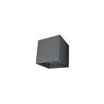Aplique led luxe exterior IP54 Matel cubo 6W 4200K