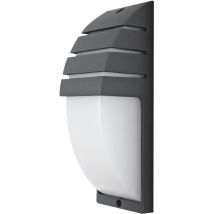 Matel - Aplique de Pared Luxe Vertical Gris IP54 10W Fría