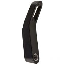 Aplique led korpass recargable sensor 2W negro