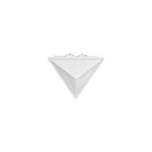 Hepoluz - aplique led pvc triangulo blanco 15 w 4200K neutro IP65
