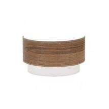 Aplique de pared Myriam color Madera Oscura FABRILAMP