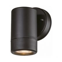 Aplique tuela 1xGU10 max7W IP44 Negro