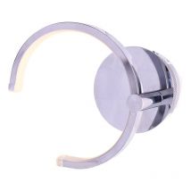 Aplique pared led 10W regulable craca tri-tono redondo Lampara cromada - Jandei