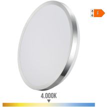 E3/32568 support mural super led surface 24W 2490lm 4000K lumière du jour. cadre chromé