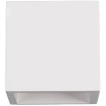 Lampenwelt - Lindby Lámpara de pared led 'Marita' en Blanco Cerámica, Arcilla, Yeso