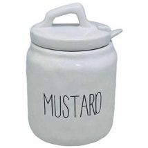 Dimples Mustard Pot - Apollo
