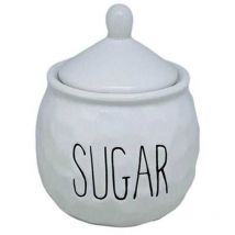 Dimples Sugar Bowl with Lid - Apollo