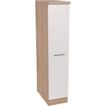 Apothekerschrank 30 Cm Eiche Sägerau Weiß Merle, Luis, Peter Respekta