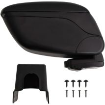 Reposabrazos para coche abs negro 13x31x(31-44) cm vidaXL