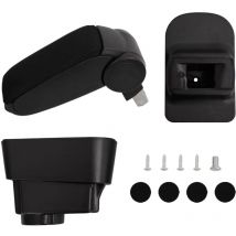 Destockoutils - Reposabrazos para coche abs negro 11x35x(32-49) cm vidaXL