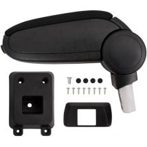 Reposabrazos para coche abs negro 12x33x(24-42) cm vidaXL