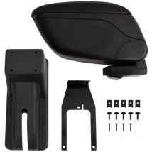 Reposabrazos para coche abs negro 12x29x(32-46) cm vidaXL