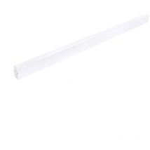 Apparecchio lineare integrato - 40W - 4600lm - Bianco Hot 3000K - 120x6x3.5cm - Alluminio bianco