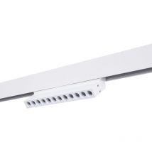 Apparecchio lineare orientabile rgb + cct a binario magnetico -