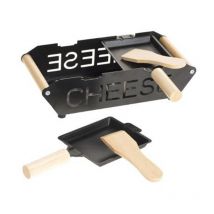Secret De Gourmet - Appareil à Raclette 2 Personnes 'Bougie' 23cm Noir