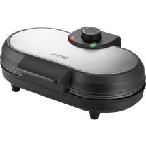 Unold - Appareil à crêpes double 48165 noir, acier inoxydable