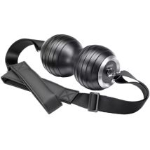 Appareil de massage – Masseur à double barillet – Massage vibrant – 4 niveaux d'intensité – Autonomie 2h – Homedics