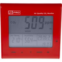 Appareil de mesure de la qualité de l'air RS PRO DT-802D, +50°C max ( Prix pour 1 )