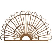 Ornement mural/tête de lit en osier naturel 100X60 Cm