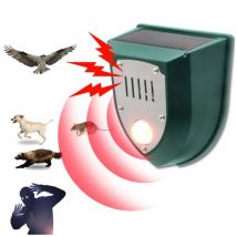 Appareil répulsif pour animaux, dissolvant à ultrasons à charge solaire