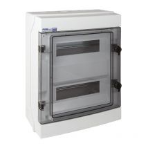 Bagno Italia - Coffret électrique en saillie étanche 24 modules (2 x 12) IP65 neo Elektroplast