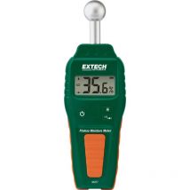 Extech - Humidimètre pour matériaux MO57 Plage de mesure de l'humidité de construction 0.1 à 99.9 % vol Plage de mesure de l'humidité du bois 0.1